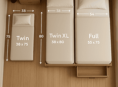 Which Mattress Size Works Best for Small Bedrooms or Studio Apartments?