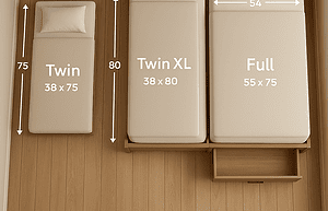 Which Mattress Size Works Best for Small Bedrooms or Studio Apartments?