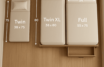 Which Mattress Size Works Best for Small Bedrooms or Studio Apartments?