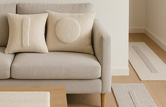 Style match: boho, scandi, or minimalist—use punch needle textures to calm your space