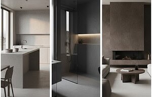 Microcement Design Ideas for Kitchens, Bathrooms, and Living Spaces