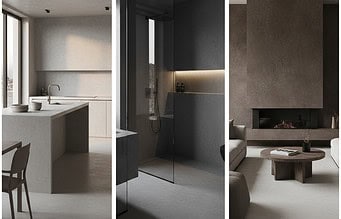 Microcement Design Ideas for Kitchens, Bathrooms, and Living Spaces