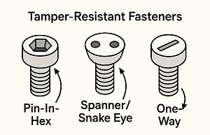 How Tamper-Resistant Fasteners Are Shaping Security Solutions