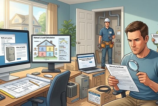 7 Mistakes to Avoid When Buying HVAC Equipment Online